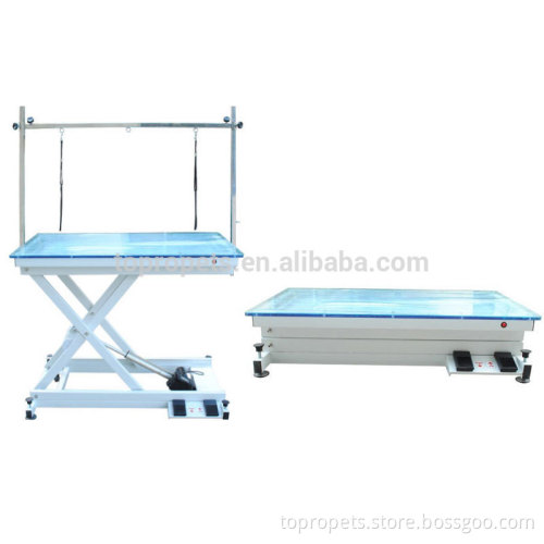 electric pet dog grooming table with built-in light